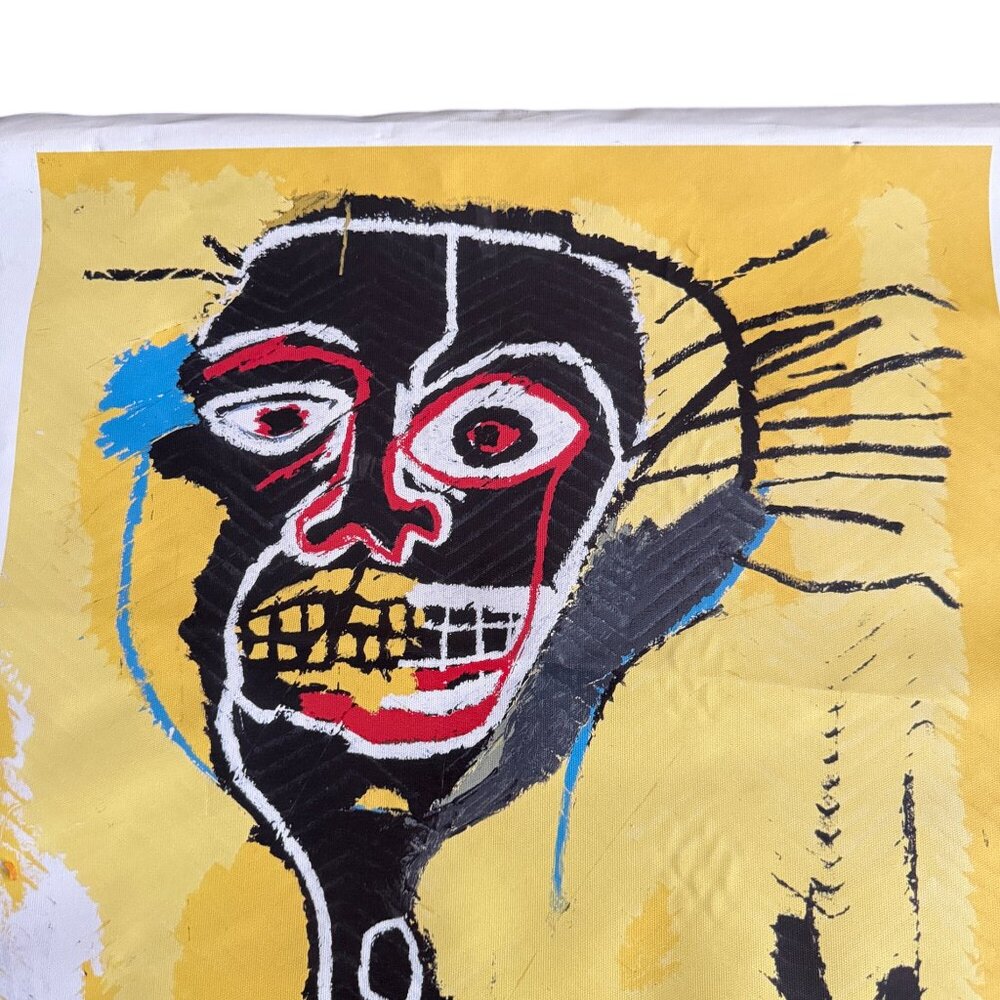 Basquiat-Inspired Abstract Canvas Print "Aopkhes" - Picture 2 of 7